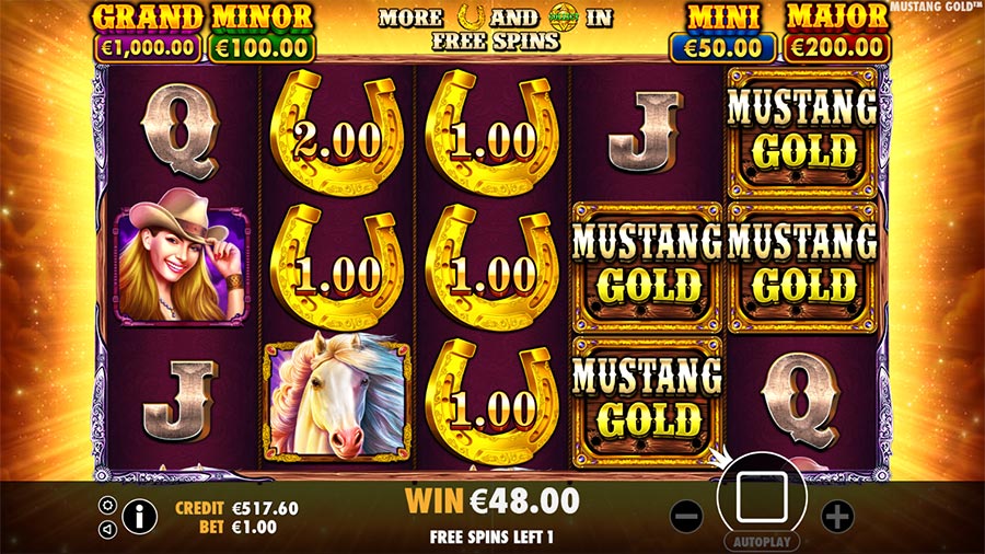 pragmatic play mustang gold