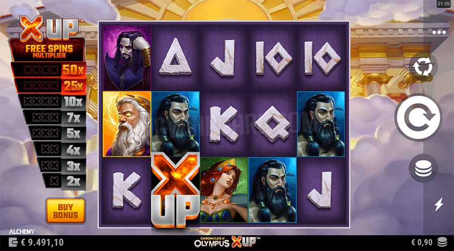 Chronicles of Olympus X UP slot