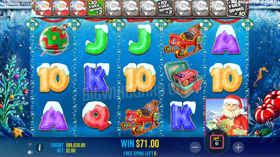 Christmas Big Bass Bonanza slot