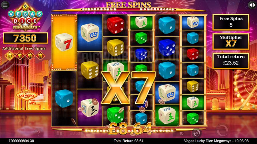 Vegas Dice Megaways slot