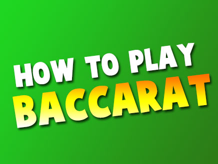 how to play baccarat