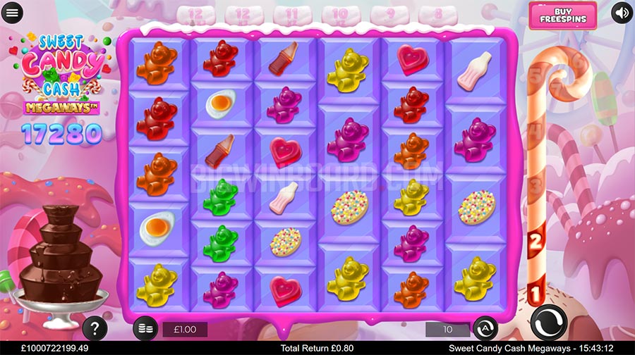 Sweet Candy Cash Megaways slot