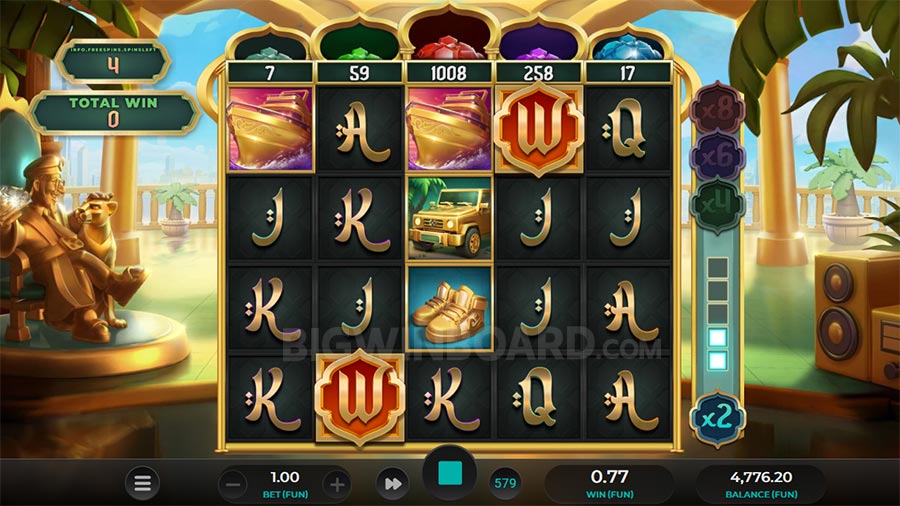 Sultan Spins slot